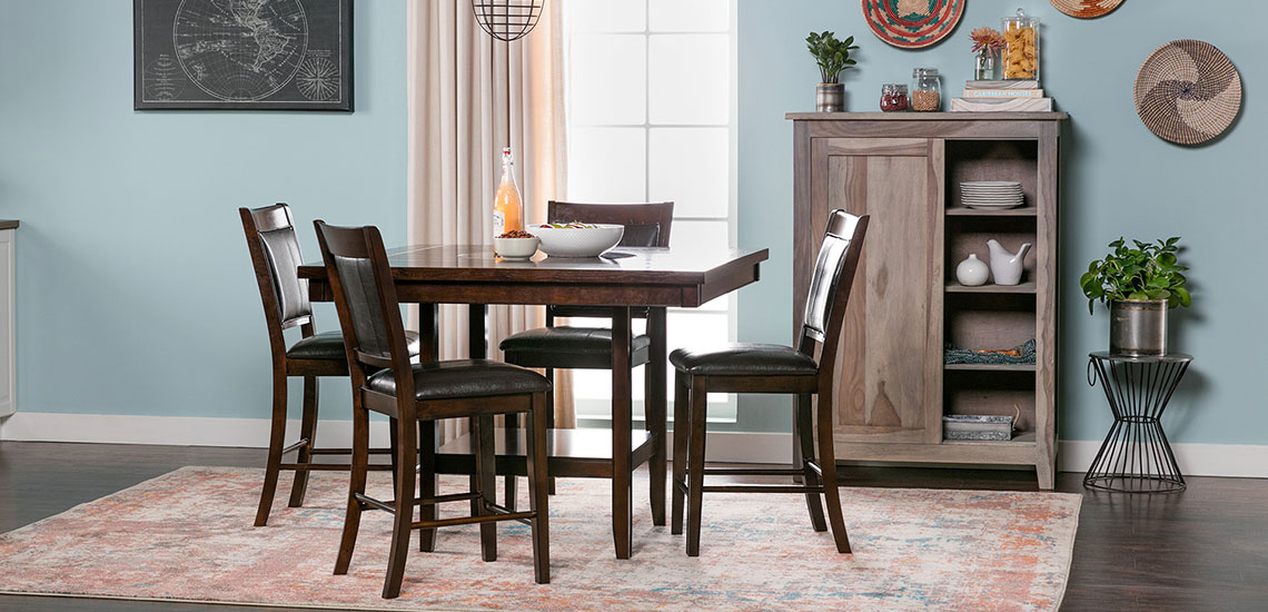 Counter Height Dining Room Furniture Buying Guide Living Spaces