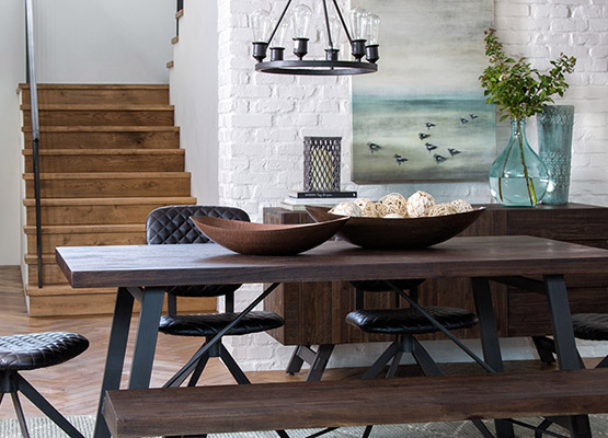 industrial chic home