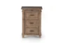 Everest 3-Drawer Nightstand - Front