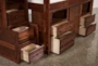 Sedona Junior Wood Loft Storage Bed With Junior Stair Chest - Top