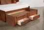 Sedona Full Wood Bookcase Daybed Bed With 2- Drawer Captains Trundle - Side