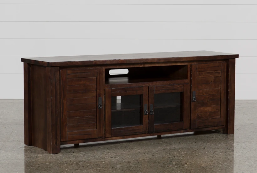 Canyon Brown 74" Rustic TV Stand - 360