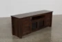 Canyon Brown 74" Rustic TV Stand - Top