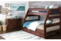 Sedona Twin Over Full Wood Bunk Bed With Trundle With Mattress - Room