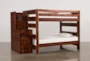 Sedona Full Over Full Wood Bunk Bed With Stairway Chest - Signature
