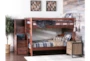 Sedona Full Over Full Wood Bunk Bed With Stairway Chest - Room
