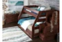 Sedona Twin Over Full Wood Bunk Bed With Trundle/Mattress & Stairway Chest - Room