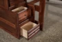 Sedona Junior Wood Loft Bed With Junior Stairway Chest - Top