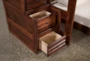 Sedona Junior Wood Loft Bed With Twin Caster Bed & Junior Stair Chest - Top