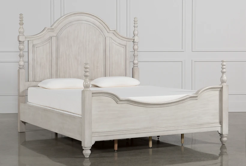 Kincaid White King Wood Poster Bed - 360