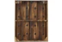 Wooden Wall Wine Rack - Back