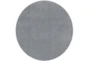 6' Round Rug-Elation Shag Grey - Signature