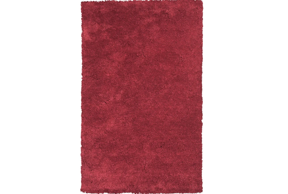 5'x7' Rug-Elation Shag Red