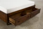 Charles Eastern King Panel Bed W/Storage - Right