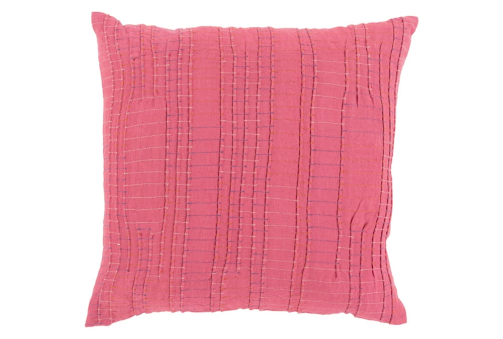 Accent Pillow-Kelly Pink 18X18