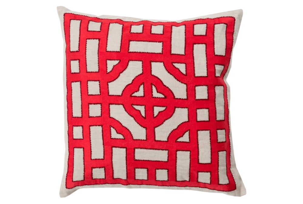 Accent Pillow-Phaedra Red 20X20