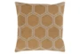 Accent Pillow-Cathryn Honeycomb Dark Gold 18X18 - Signature