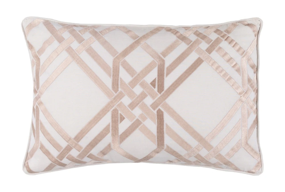 Accent Pillow-Alcove Ivory 13X20