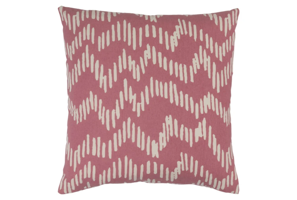 Accent Pillow-Charter Abstract Salmon/Beige 20X20