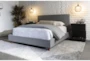 Dean Charcoal Queen Upholstered Panel Bed - Room