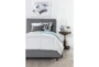Dean Charcoal Full Upholstered Panel Bed - Room