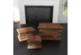 3 Piece Set Wood Reclaimed Boxes - Room