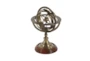 11 Inch Brass Globe Armillary - Back