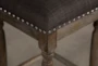 Mervin Grey Counter Stool Set of 2 - Detail