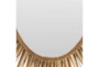 Mirror-Antiqued Goldtone 30X42 - Detail