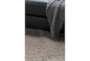 Kristen Slate Grey Leather Power Recliner with Adjustable Headrest & USB - Room