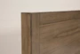 Riley Greystone Queen Wood Panel Bed With Storage and USB - Detail