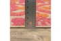 7'8"x10'8" Outdoor Rug-Fuschia And Mandarin Aztec - Detail