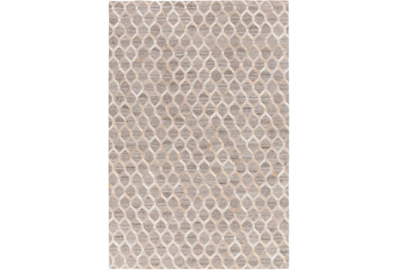 8'x10' Rug-Viscose/Hide Honeycomb Taupe - 360