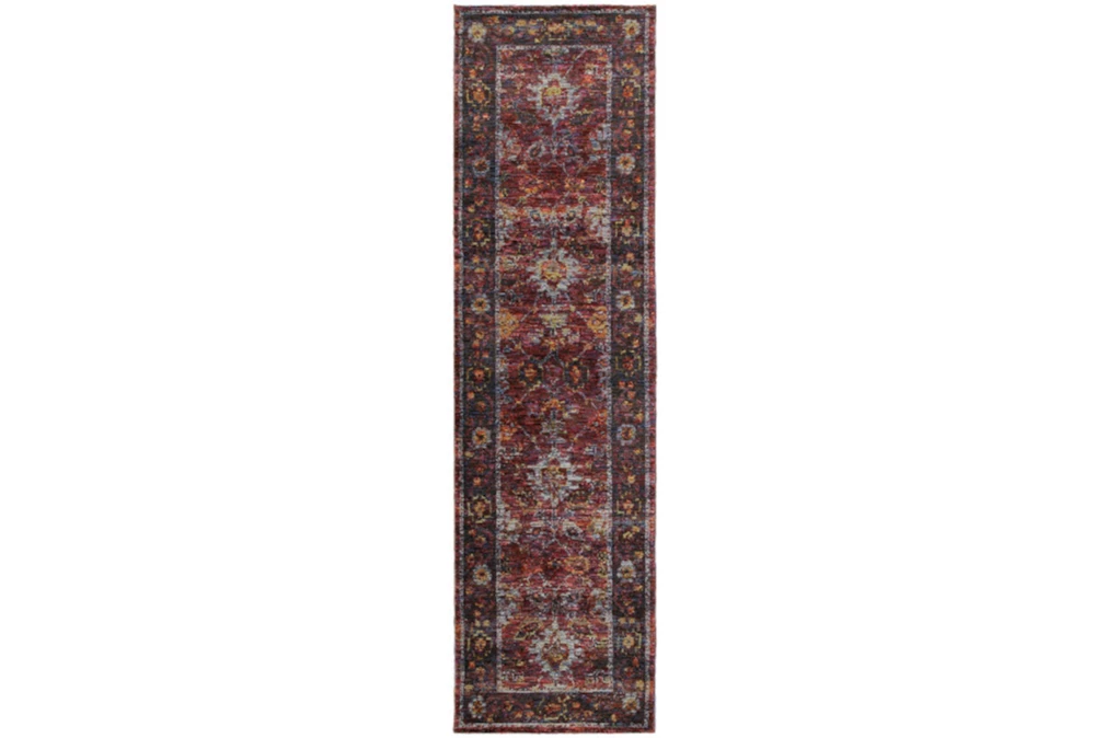 2'3"x8' Rug-Mariam Moroccan Red