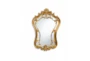 24X35 Gold Leaf Rococo Curved Ornate Wall Mirror - Signature