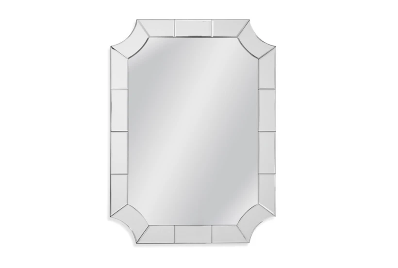 30X40 Curved Cut Corner Rectangle Wall Mirror - 360