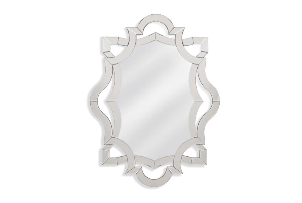 36X48 Sharp Curve Glam Wall Mirror