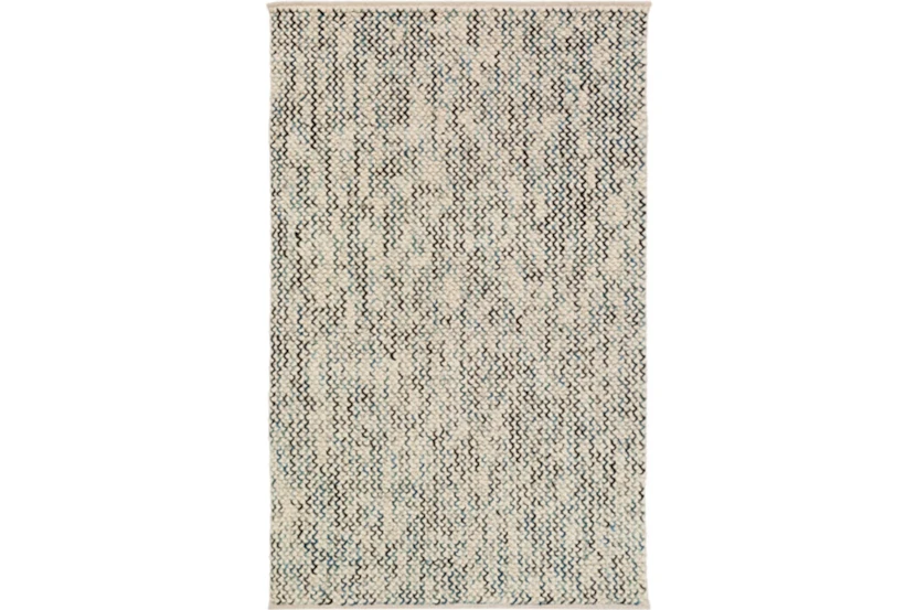 5'x7'5" Rug-Cormac Woven Wool Blue - 360