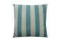 Accent Pillow-Wide Stripe Teal 18X18 - Signature