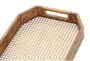 2 Piece St Wood And Lattice Tray - Detail