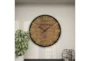 Wood Metal Wall Clock - Room