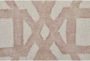 8'x11' Rug-Blush Pink Tie Dye Trellis - Detail
