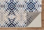 2'6"x8' Rug-Royal Blue Kaleidoscope - Detail