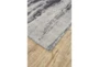5'x8' Rug-Grey And Yellow Faux Bois - Front