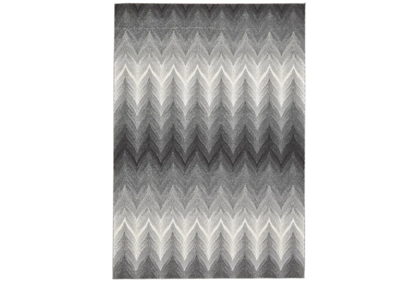 8'x11' Rug-Charcoal Ombre Flamestitch - 360