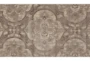 7'3"x10'3" Rug-Grey And Buttercream Faded Medallions - Detail