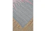 7'2"x8'3" Rug-Reversible Red Static - Front