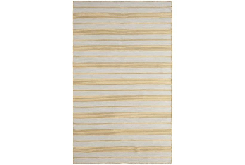 8'x11' Rug-Recycled Pet Gold Pin Stripes - 360