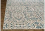 2'2"x4' Rug-Turquoise Distressed Damask - Detail