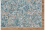 2'6"x8' Rug-Blue And Grey Strie Damask - Detail